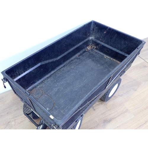 90 - A metal Garden Trolley