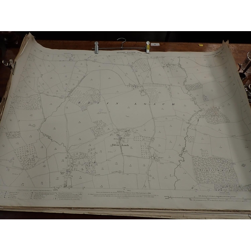 31 - A collection of unframed large scale OS and other Maps from 1904 onwards of the Leominster area and ... 