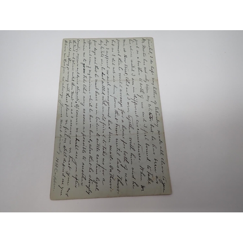 106 - Dr Hawley Harvey Crippen Archive: A signed letter written on Official Stationery from H.M Prison Bri... 