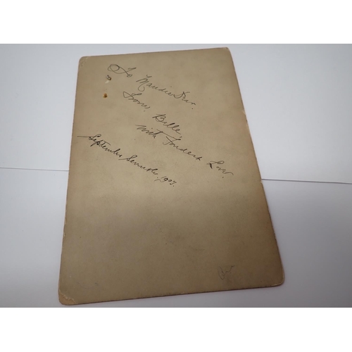 113 - Dr Hawley Harvey Crippen Archive: An autographed letter from Mrs Crippen to D Burrows from 39 Hlldro... 