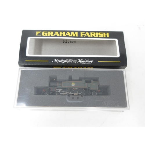 157 - A boxed Graham Farish N-gauge 61XX Prairie Tank Locomotive in BR green livery