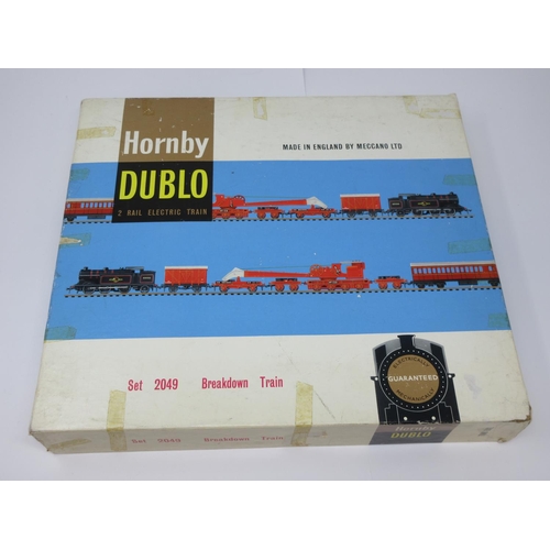 176 - A boxed Hornby-Dublo 00 gauge 2-rail No.2049 Breakdown Set with 0-6-2 Tank Locomotive