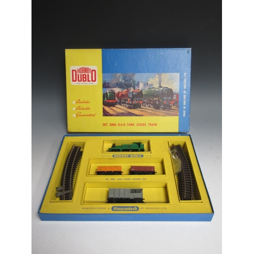 177 - A boxed Hornby-Dublo 00 gauge 2-rail No.2006 Goods Set, a boxed No.2008 Goods Set and a boxed No.202... 