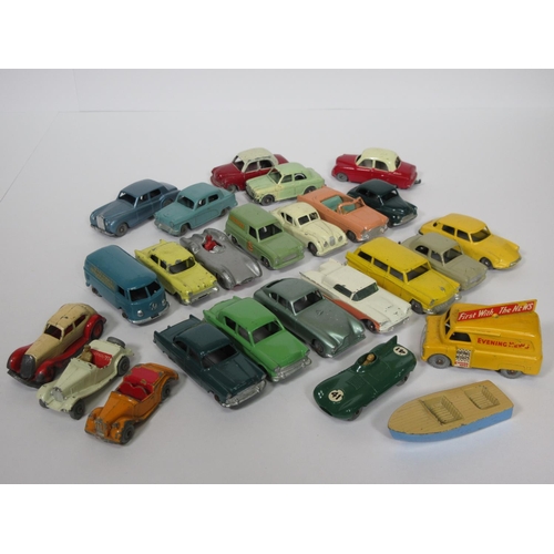 231 - Twenty five unboxed Lesney-Matchbox diecast Models including No.34 Matchbox International Express Vo... 