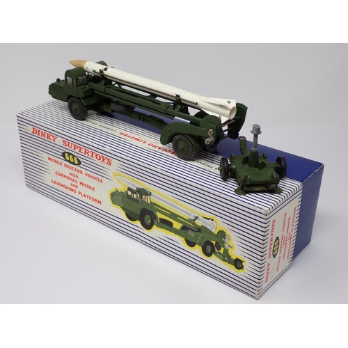 242 - A boxed Dinky Supertoys No.666 Missile Erector Vehicle