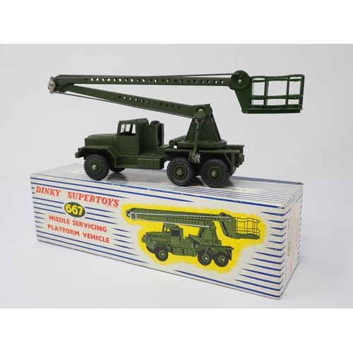 262 - A boxed Dinky Supertoys No.667 Missile Servicing Platform Vehicle