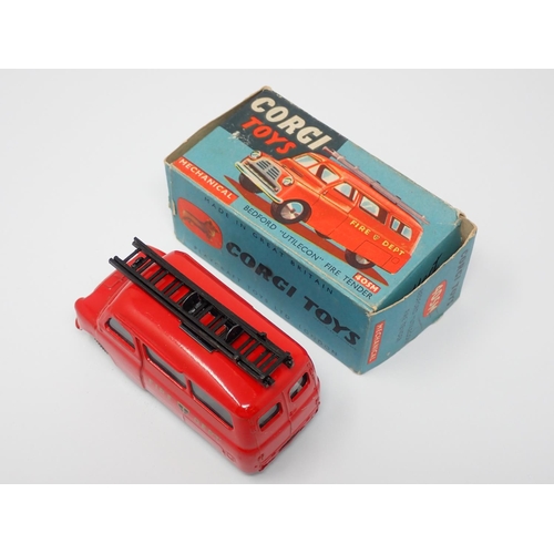 288 - A boxed Corgi Toys No.405M Bedford 'Utilecon' Fire Tender