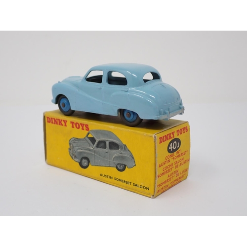 314 - A boxed Dinky Toys No.40J blue Austin Somerset