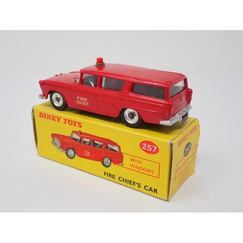 321 - A boxed Dinky Toys No.257 Fire Chief's Car