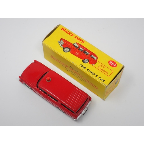 321 - A boxed Dinky Toys No.257 Fire Chief's Car