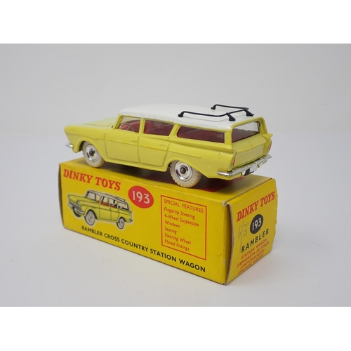 322 - A boxed Dinky Toys No.193 Rambler Cross Country Station Wagon