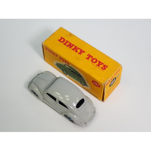 328 - A boxed Dinky Toys No.181 grey Volkswagen