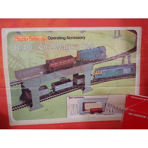 337 - Two boxes of 00 gauge Railway Track and Accessories including H&M Duet Controller, H&M Minipack Cont... 