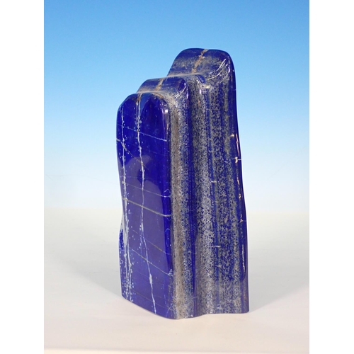 535 - A freeform specimen of Lapis Lazuli 9 1/2in H