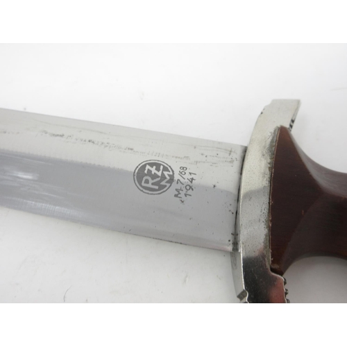 553 - An SA Dirk in Scabbard stamped RZM M7/68 1941