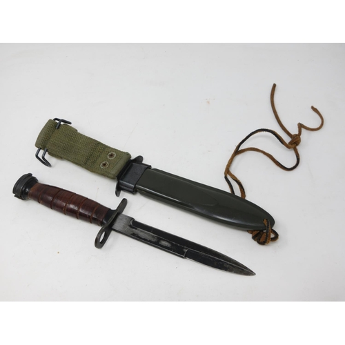 554 - A US Army M8A1 Bayonet