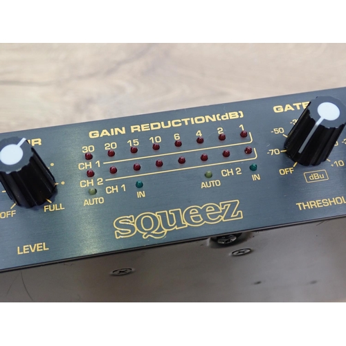 603 - Two Tapco SQ-2 Squeez and a Behringer audio dynamic Processor