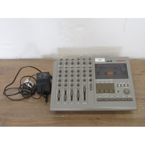 624 - A Tascam Portastudio 424 Recording Mixing Console (passed PAT)