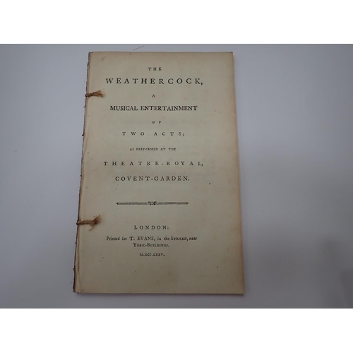 64 - A collection of Songs, Duets and Choruses performed at The Theatre Royal, Covent Garden, The White C... 