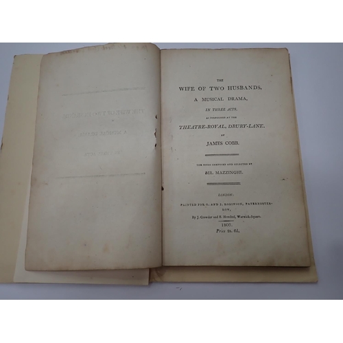 64 - A collection of Songs, Duets and Choruses performed at The Theatre Royal, Covent Garden, The White C... 