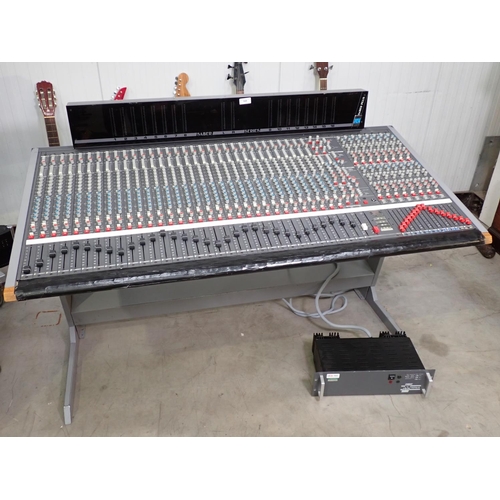 644 - An Allen & Heath Sabre Plus 32-Channel Mixing Console with A&H RPS 4 power supply and a box of spare... 