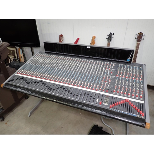 644 - An Allen & Heath Sabre Plus 32-Channel Mixing Console with A&H RPS 4 power supply and a box of spare... 