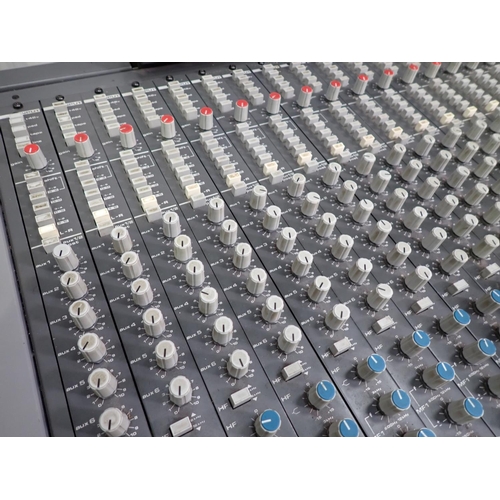 644 - An Allen & Heath Sabre Plus 32-Channel Mixing Console with A&H RPS 4 power supply and a box of spare... 