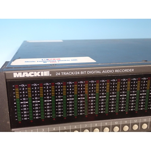 647 - A Mackie SDR 24/96 24 Track/24 Bit Digital Audio Recorder (no remote control) (passed PAT)