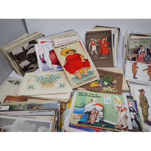 65 - A large quantity of humerous Postcards and some topographical subjects