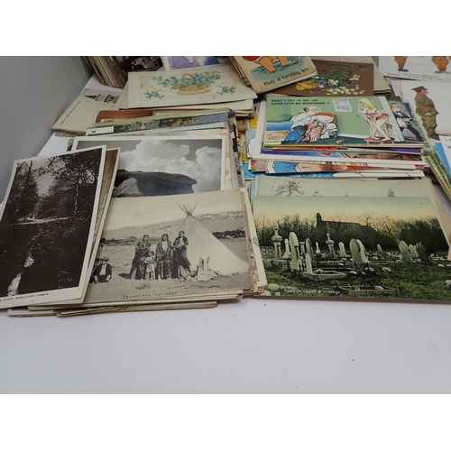 65 - A large quantity of humerous Postcards and some topographical subjects