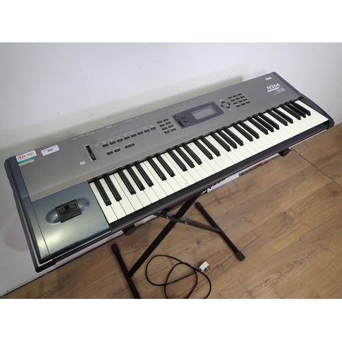 660 - A Korg N364 Electric Keyboard on Stand