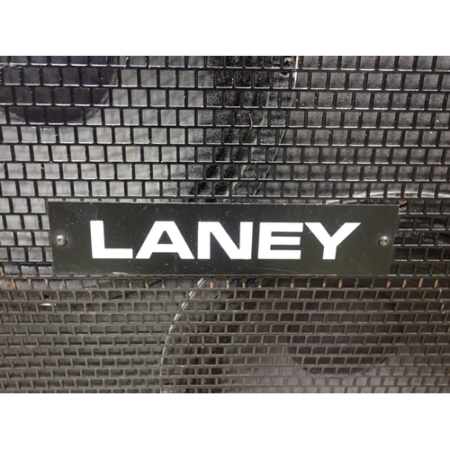 688 - A Laney Speaker Cabinet, and a pair of Fohhn Loudspeakers