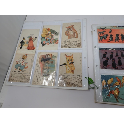 82 - A sleeve of Louis Wain Postcards (44 cards)