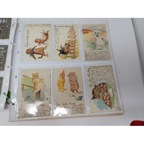 82 - A sleeve of Louis Wain Postcards (44 cards)