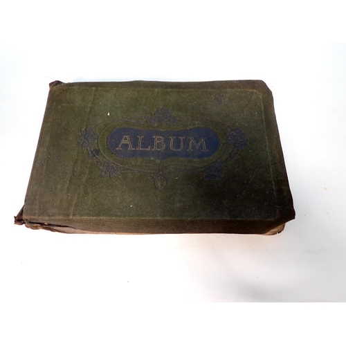 85 - A small Album of Religious MS writings and comments on Scripture (St Alban's Church) and two autogra... 