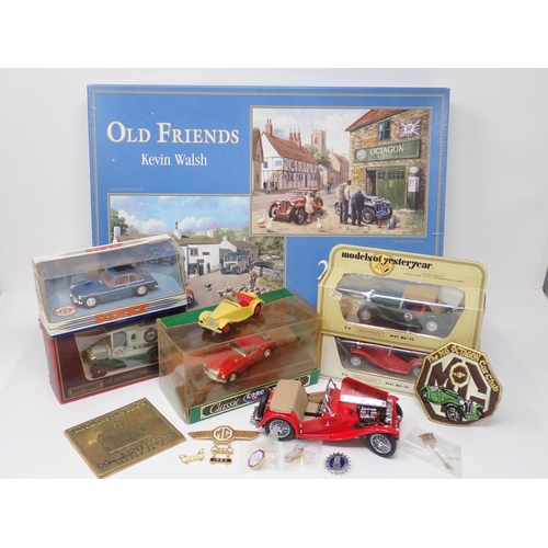 49 - A box of boxed modern diecast vehicles including Lledo Days Gone, Matchbox, Matchbox Dinky, Western ... 