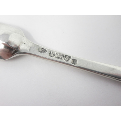 891 - A George III silver Marrow Scoop, London 1785, maker: W.S