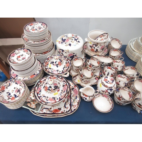 977 - A Mason's Ironstone extensive Dinner Service 'Mandalay' pattern including Dinner, Dessert and Side P... 