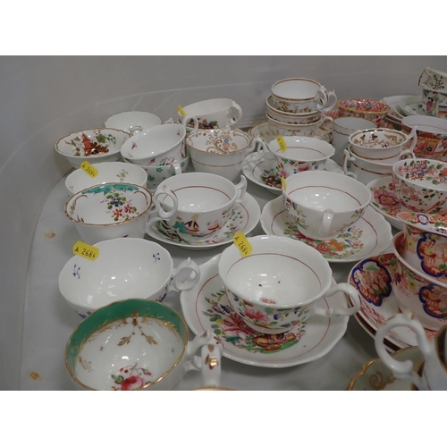 357 - Assorted Tea Cups and Saucers, Cake Plate and other Dishes