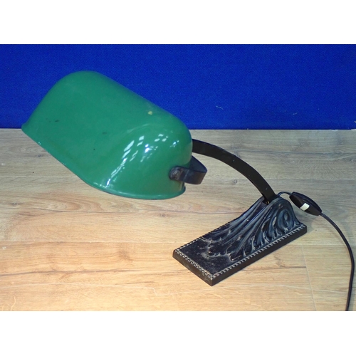 469 - A Student's Desk Lamp with green cover (failed PAT, wrong flex)