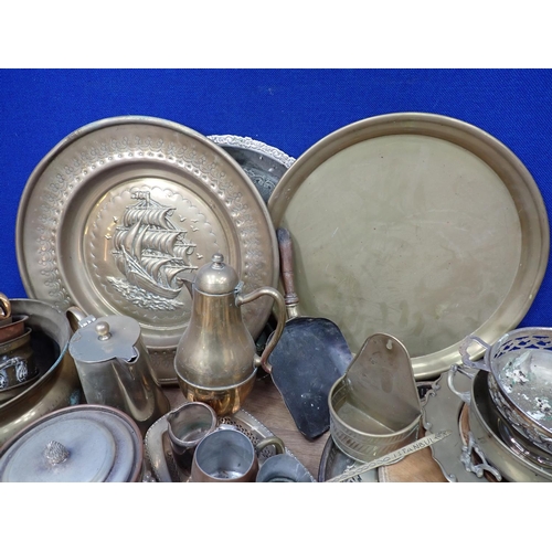 505 - A quantity of various plated ware