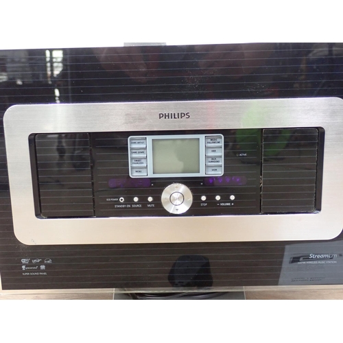 519 - A Philips Music Centre and wireless Music Station (passed PAT)