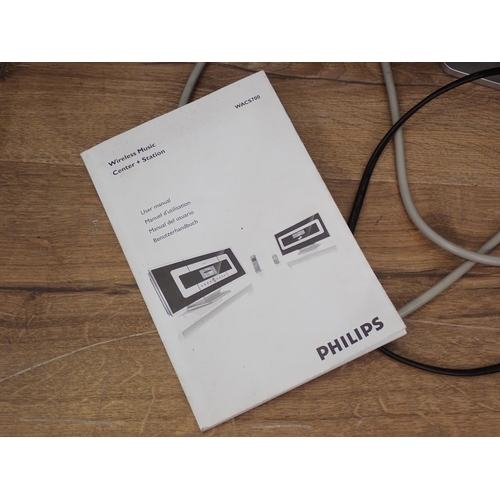 519 - A Philips Music Centre and wireless Music Station (passed PAT)