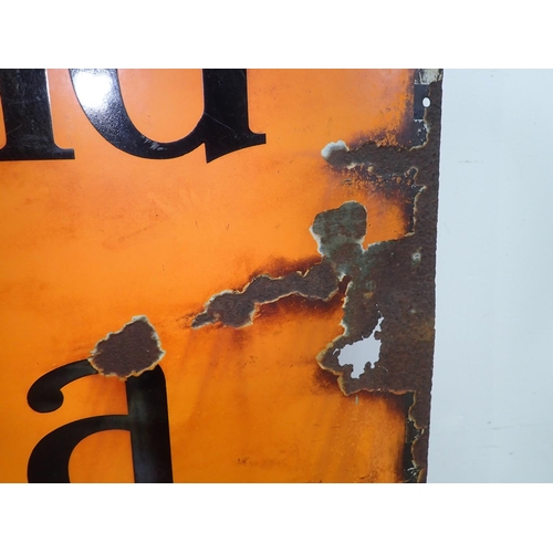 70A - A metal and enamel Sign 