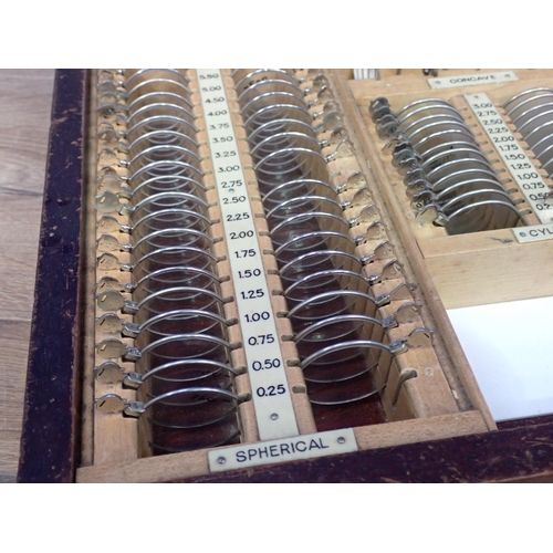 80 - A cased set of Optometrist Lenses