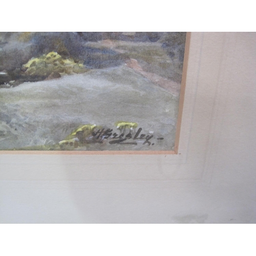 252 - HAROLD GRESLEY. Grange Bridge, Borrowdale, signed, watercolour, 10 1/2 x 15in