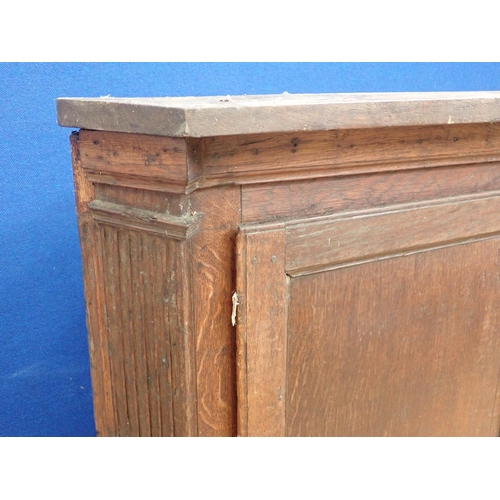 365 - A 19th Century oak hanging Corner Cupboard 2ft 9in H x 2ft 1in W
THIS LOT IS BEING SOLD ON BEHALF OF... 