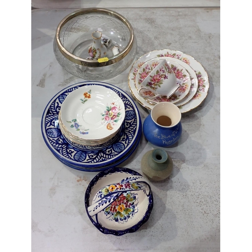 458 - A Swansea 'Junetime' part Tea Service, Donegal Vase, Chelsea Coffee Set, etc.