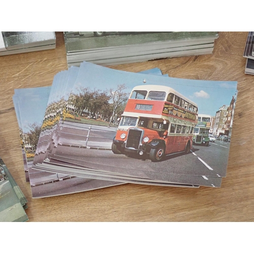 486 - A box of Railway and Bus Photographs