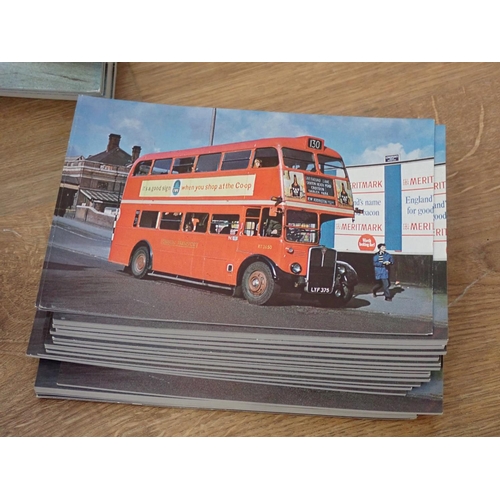 486 - A box of Railway and Bus Photographs